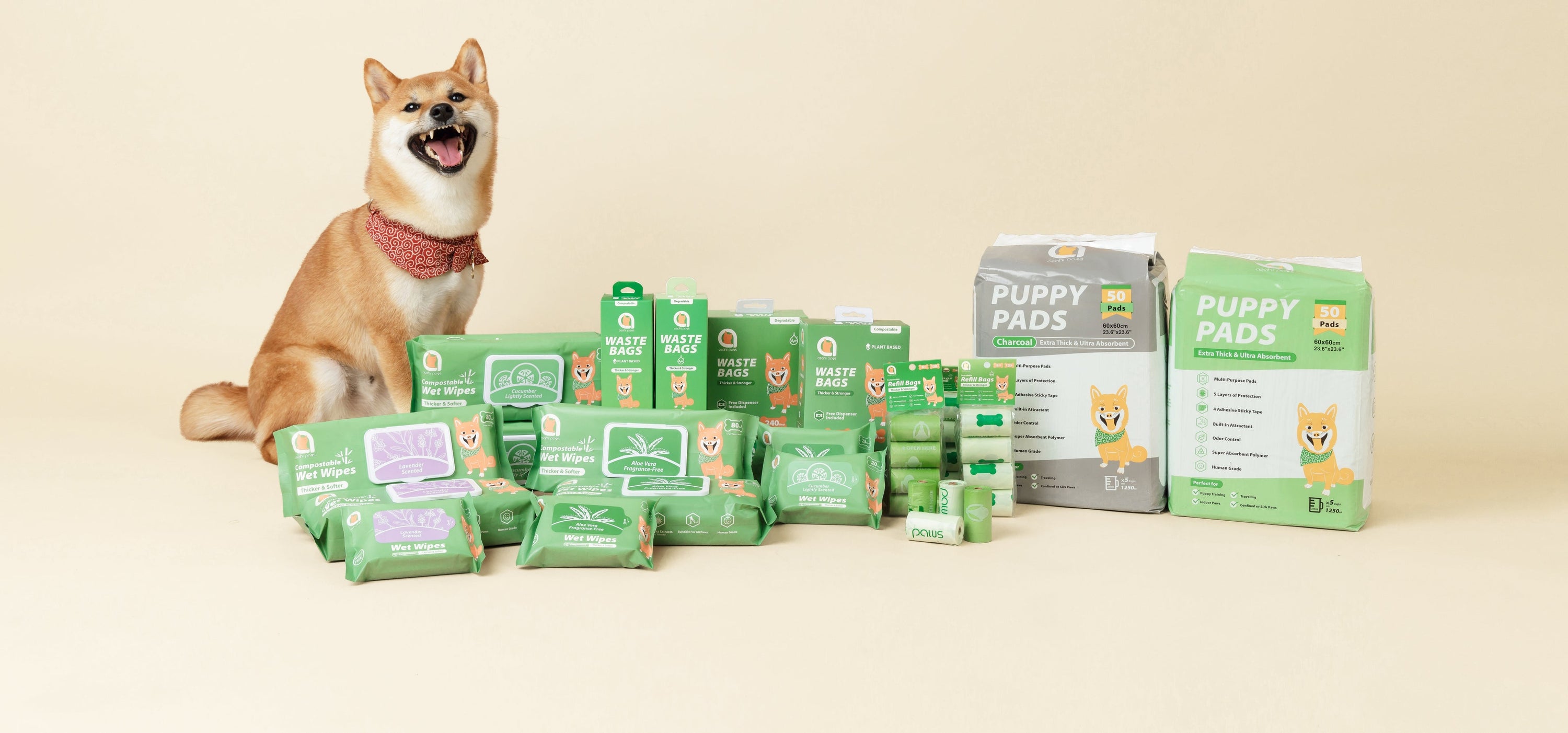 Asahi Paws: A Sustainable Choice for Your Paw Friend's Needs