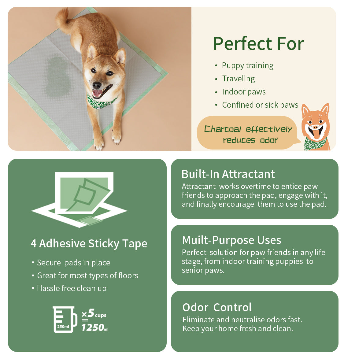 Essentials puppy training store pads