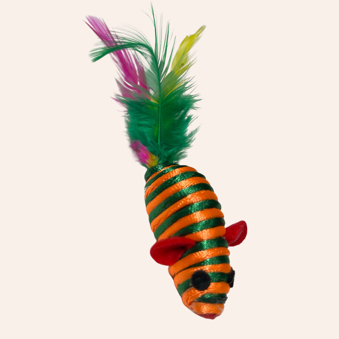 Cat Feather Mice Toy