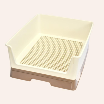 Puppy Toilet Training Tray With Wall