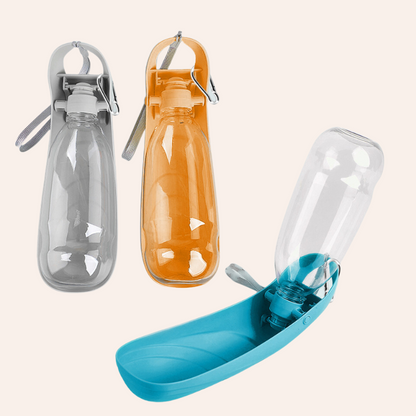 Pet Outdoor L-shaped Large Water Bottle